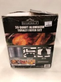 RiverGrille 30 Quart Aluminum Turkey Fryer Set