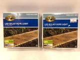 2 Sets of Hampton Bay LED Solar Rope Light