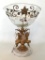 Marble & Glass Compote W/Cherubs