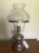 Vintage Candle Holder W/Glass Shade