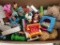 Group of Disney and other kids toys