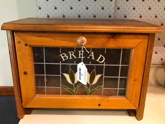 Pine Bread Box