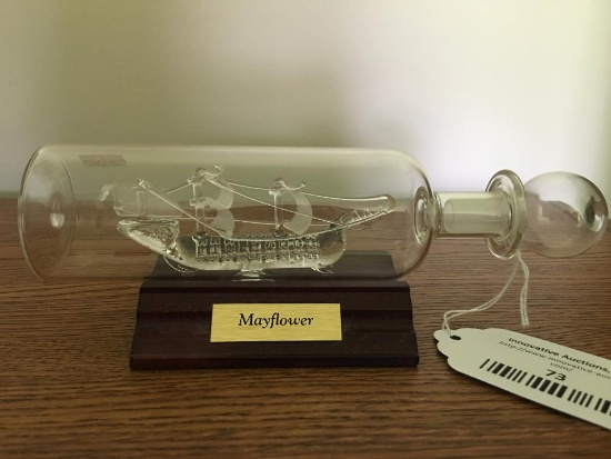Mayflower Ship In A Bottle