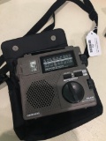 Grundig FR-200 AM-FM Radio W/Case