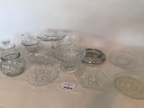 Group Of Misc. Glass & China From Curio Cabinet