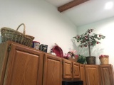 Decorator Items On Top Of Cabinets