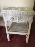 Wicker Stand/Lamp Table, 2 Feet Tall