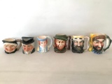 (6) Japanese Character Mugs