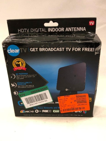 Clear TV HDTV Digital Indoor Antenna