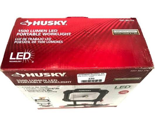 Husky 1500 Lumen LED Portable Worklight