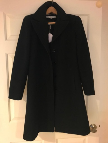 Larry Lavine Size 4, 80 Percent Wool Coat