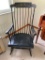 Vintage Stenciled Rocking Chair