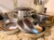 Nice Group Of Stainless Cookware & Kitchen Knives