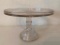 Antique Glass Cake Stand