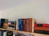 Shelf Of Books W/Titles As Shown