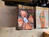 Collection of Playboy Magazines, Includes 80's and 90's Magazines