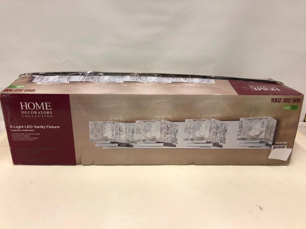 Home Decorators Collection 4 Light Led Vanity Fixture Tulianne