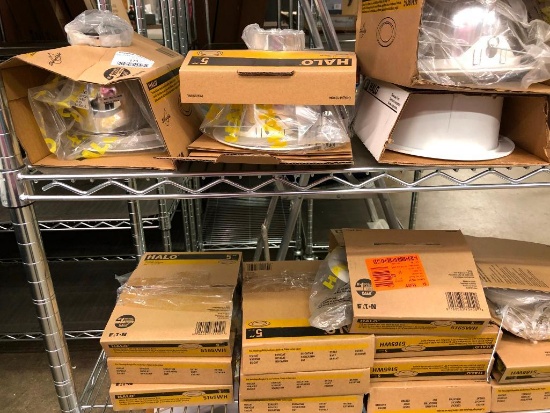 Lot of Halo Recessed Trim