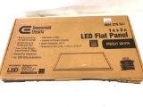 Commercial Electric 1ft X 2ft LED Flat Panel Bright White