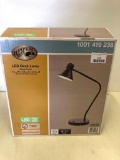 Hampton Bay LED Desk Lamp Black Finish