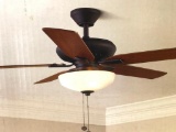 Hampton Bay 52 inch large Room Ceiling Fan. Oil-Rubbed Bronze Finish.