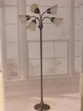 Hampton Bay Floor Lamp Brushed Nickel Finish