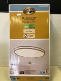 Hampton Bay 32 Inch Ceiling Light Brushed Nickel Finish