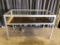 Floor Model Aluminum Display Case W/Lift Up Lid