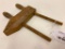 Antique Wooden Screw Clamp