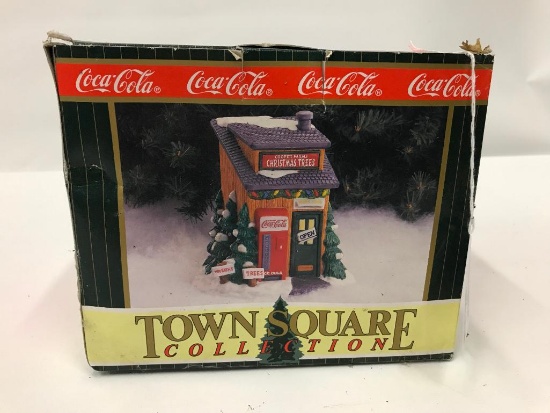 Coca Cola Christmas Village Building In Boxes: Coopers Tree Farm