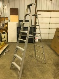 Werner Eight Foot Aluminum Step Ladder