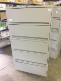 5-Drawer Lateral Filing Cabinet