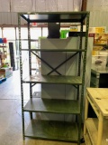 Metal Shelving Unit, 3 Feet and 75 Inches Tall