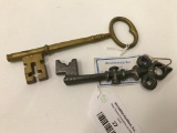 (2) Antique Keys