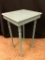Painted, Wood, Hand Crafted Accent Table