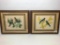 Pr. Matching Bird Prints By Rudolf Freund
