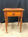 Antique Turned Leg Table