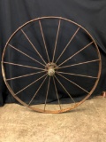 Antique Steel Wagon Wheel