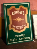 Roush's Restaurant Sign