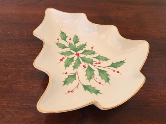 Lenox Holiday Candy Dish