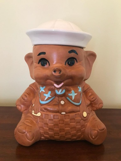 Vintage Twin Winton "Elephant Boy" Cookie Jar