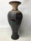 Large Contemporary Vase W/Glazed Panels