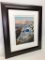 Framed & Matted Photograph Of Santorini, Greece By Olson