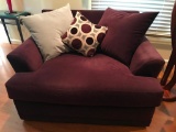 American Signature Oversized Chair W/Pillows