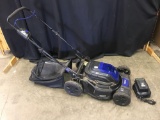 Kobalt KM 2180B, 80 Volt Pushmower with Charger and Two Batteries, it runs Fine!
