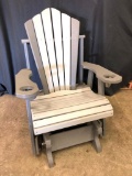 Composite wood, Outdoor Platform Rocker