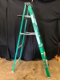 7 Foot, Fiberglass, Louisville, Step Ladder