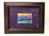 Framed Oil On Board By Edy Martin