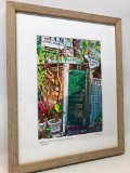 Framed & Matted Print Titled 