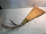 Decorative, Antler Broom, 36 Inches Long